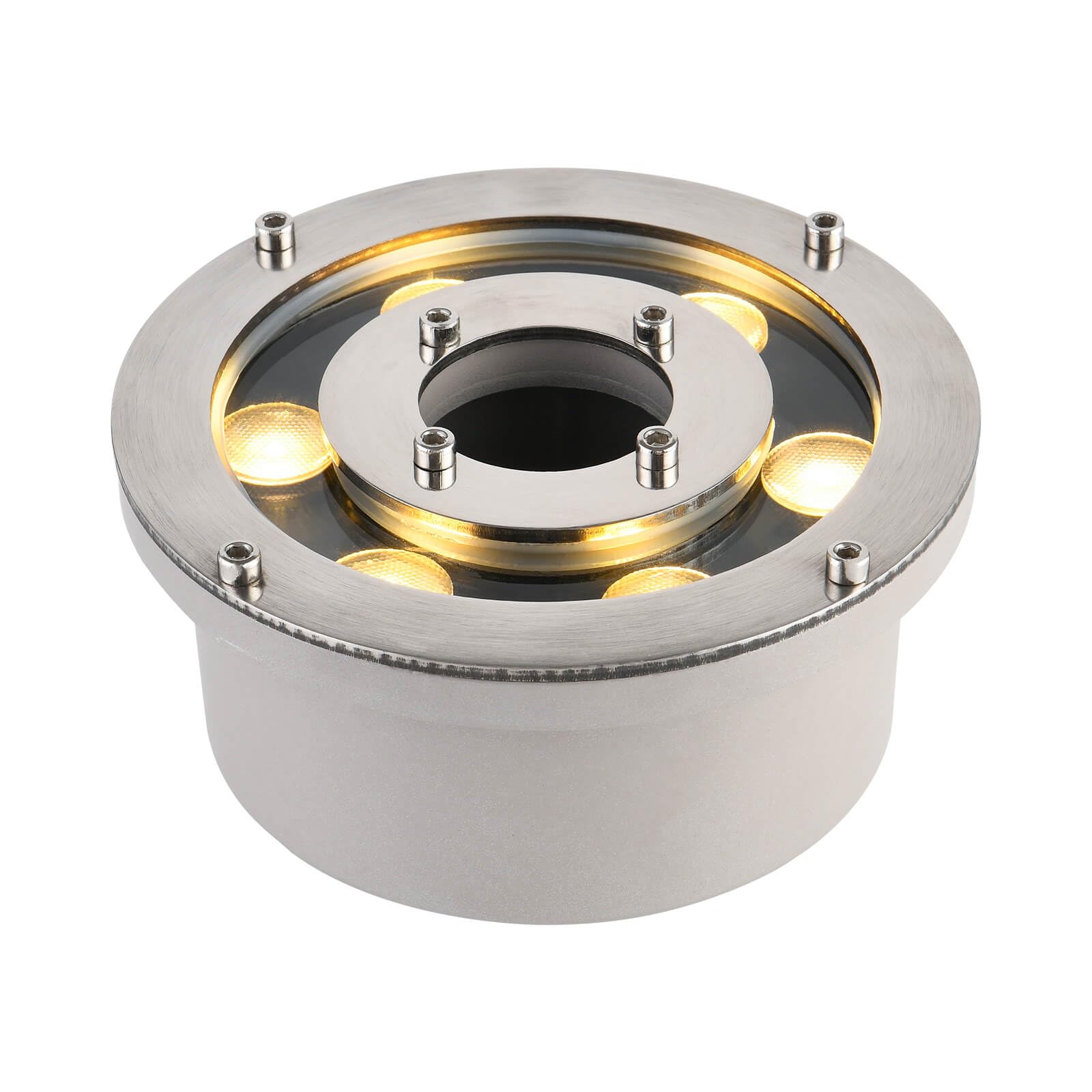 RSN LED Fountain Light LED Underwater Pond Lights Warm White DC12V IP68 ...