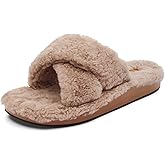 OLUKAI Hila Heu Women's Slipper, Women's Slip-On Shoes, Genuine Shearling, Wet Grip Soles for Inside & Outside Wear, Cute & Ultra-Soft Comfort Fit