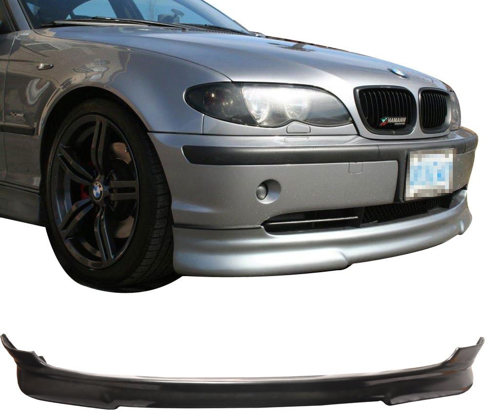 Front Bumper Lip Fits 19992003 BMW E46 H Style Black PU Front Lip
