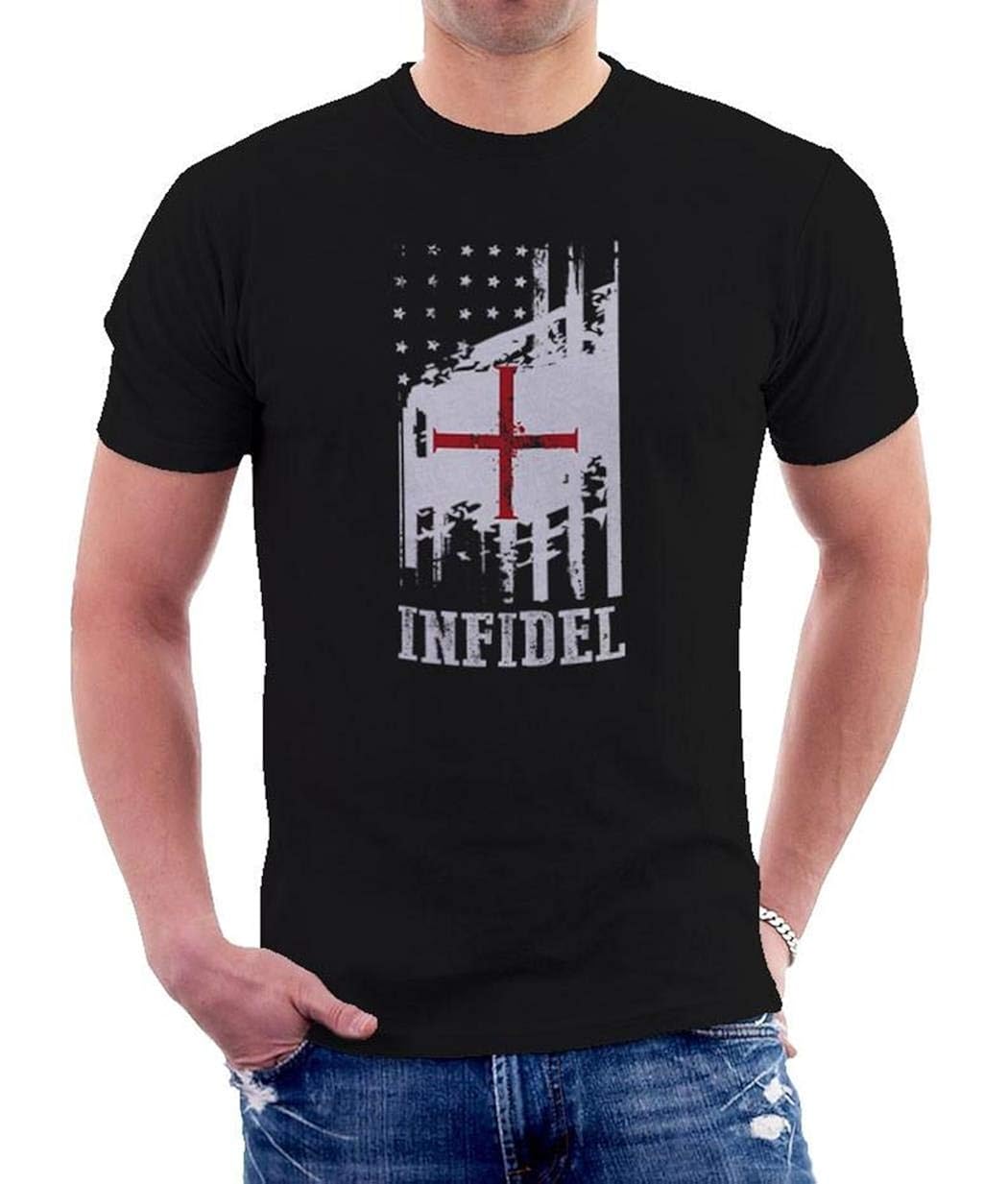 Zyyshirts Infidel T Shirts S Printed Sleeve Tee Shirts Stellanovelty