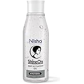 Nisha Curly Hair Gel - Professional Shine On Curly Hair Activator Gel 500ml | Nourishes, Enhances Curly Hair | Aqua, Aloe Vera & Glycerin | Glossy, Defined Finish, Long-Lasting Hold