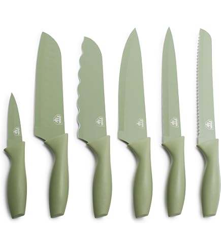 Amazon.com: GreenLife 6 Piece High Carbon Stainless Steel Knife