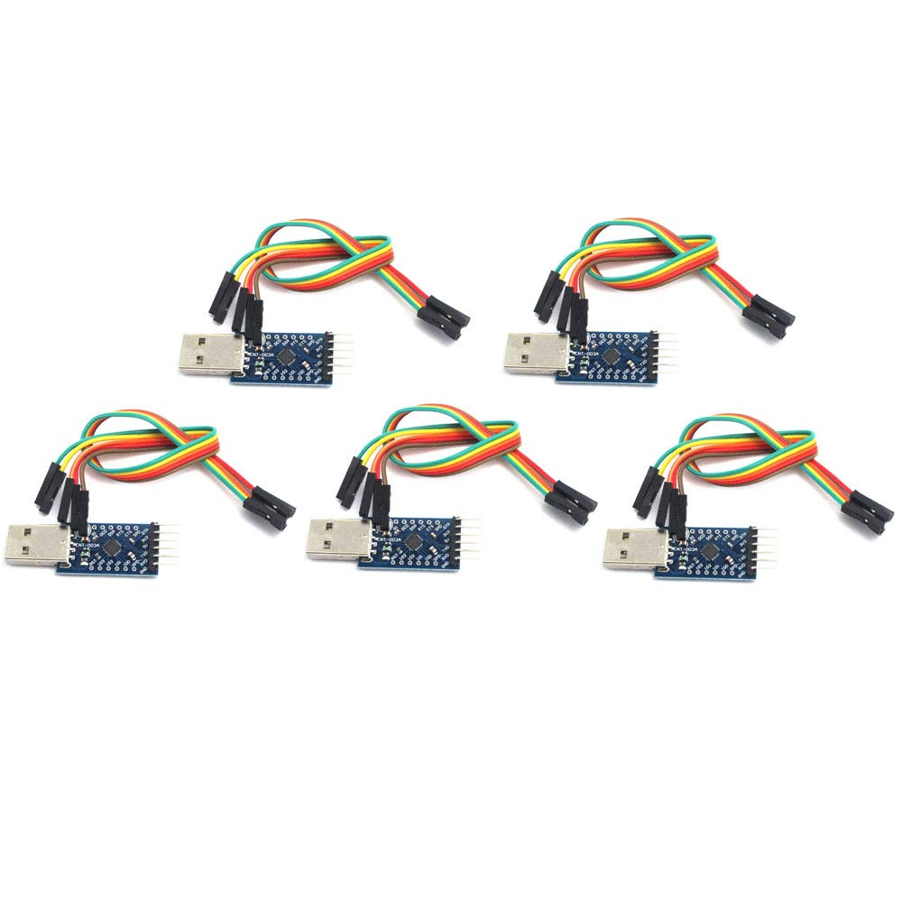 DollaTek 5Pcs CP2104 Serial Converter USB 2.0 To TTL UART 6PIN Module