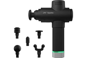 Hyperice Hypervolt 2 Pro - Featuring Quiet Glide Technology - Handheld Percussion Massage Gun - 5 Speeds, 5 Interchangeable Heads - Helps Relieve Sore Muscles and Stiffness FSA-HSA