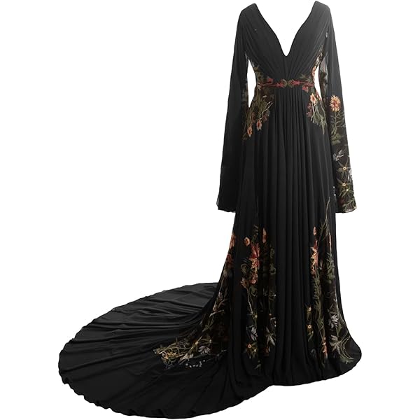 Gold Lace Vintage Long Prom Evening Dresses Wedding Gowns with Cape Black  US 2 at Amazon Women's Clothing store