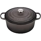 Le Creuset Enameled Cast Iron Signature Round Dutch Oven, 5.5 qt., Oyster