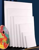 ISLAND 8 Pack 30x40cm Stretched Canvas A3 100% Cotton view 7