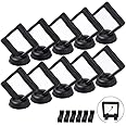 LZYMSZ Set of 10 pcs Transparent 3D Floating Frame Display Stands Holder Suspension Frame for Challenge Coins, AA Medallions, Antique, Jewelry, Gift(2.7 x 2.7 x 0.8 Inches)