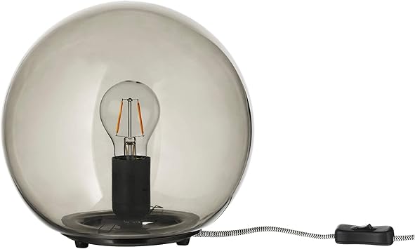 Ikea 404 162 95 Fado Table Lamp With Led Bulb Gray Amazon Com