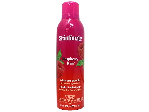 SKINTIMATE SHAVE GEL MOISTURIZING RASPBERRY 7 OUNCE (207ML) (3 PACK)