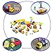 Fun Little Toys Construction Hero Role Play Action Vehicle Boy’s Play Birthday Party Educational Set with Diggers, Mixing Truck, Construction Trucks, Helicopter, and Accessories 20pcs