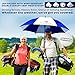 Procella Umbrella Golf Umbrella, Royal Blue/White