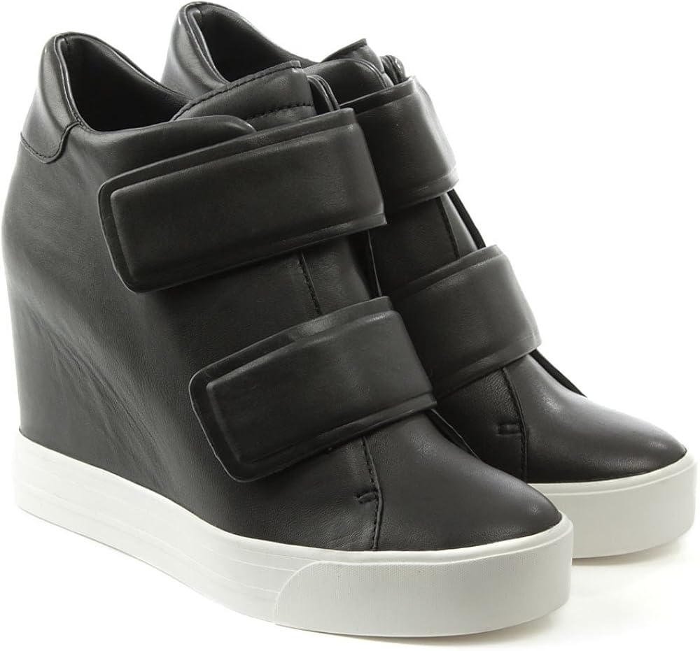 dkny grayson wedge sneakers