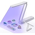 Resiners UV Light for Resin Curing, UV Resin Light, Wireless & Rechargeable Ultraviolet Lamp, 3-in-1 Uses, Foldable Blacklight LED, Craft Supplies Tools for Jewelry Making, Craft Molds, White