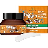 Purifect Plumping Collagen Eye Cream for Dark Circles, Wrinkles, Puffiness, Dry & Sensitive Skin – Made in USA | Anti-Aging firming face cream with 7 Types of Collagen, Panthenol & Hyaluronic Acid