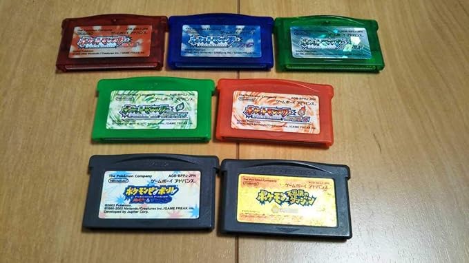 Amazon ゲームボーイアドバンス ポケットモンスター エメラルド サファイア ルビー リーフグリーン ファイアレッド 7個セット おもちゃ ホビー Amazon ゲームボーイアドバンス ポケットモンスター エメラルド サファイア ルビー リーフグリーン ファイアレッド 7個セット おもちゃ ホビー