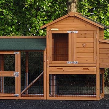 Joypeteu Poulailler Prestige Small Avec Enclos Et Pondoir