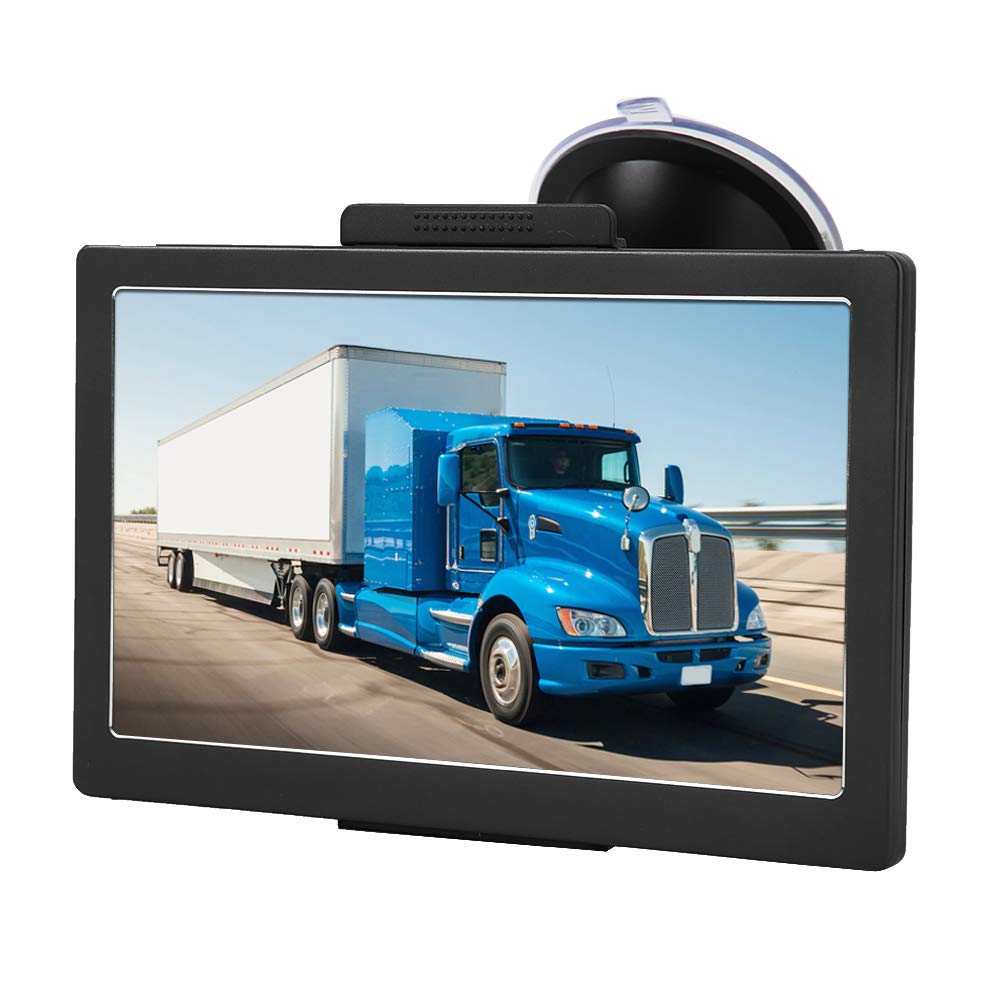 GPS Navigator with 7 inch Touchscreen. Lifetime Maps Free Update. Truck Car GPS Navigation with Voice Reminding, multimedia functions support Music, Movies or Games etc.