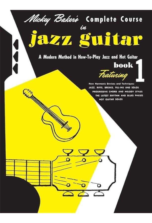 Amazon.com: Mickey Baker's Complete Course in Jazz Guitar – Book 2