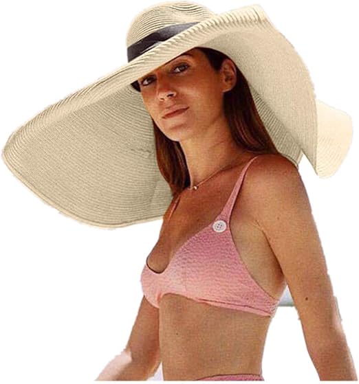 oversized floppy beach hat
