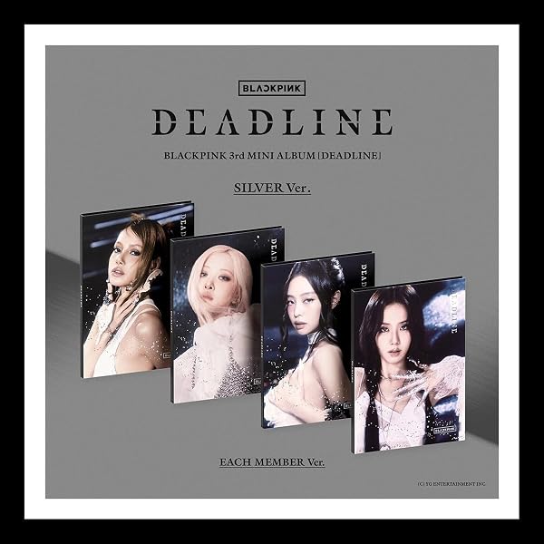 BLACKPINK 3rd Mini Album Deadline Silver Version 4p Set (4