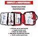 Top First Aid Kit For Home Car Sports Survival and Emergencies Must Have Items Needed For Injuries, Large Bandages, Tourniquet & CPR Instructions