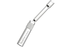 Renekton 9/16" Swivel Magnetic Spark Plug Socket, 3/8" Drive x 6" Extension, 360 Degree Swivel, 12-point, Cr-V Steel
