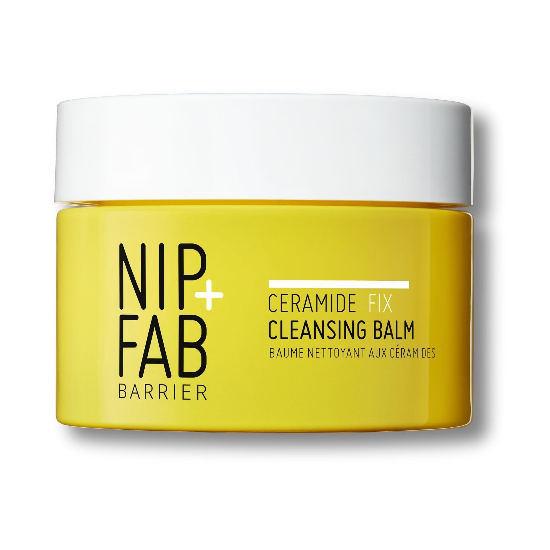Nip+Fab Ceramide Fix Cleansing Balm, Gentle Makeup Remover & Skin Restorer, With Pseudoceramides, Squalane, Niacinamide, Fragrance-Free, Vegan, Cruelty-Free, Made in the UK