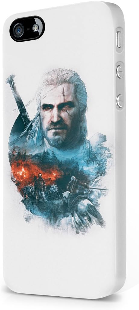 The Witcher 3 Wild Hunt Hard Plastic Snap-On Case Cover For iPhone 5 / iPhone 5s / iPhone SE
