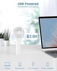 Edvision Handheld Fan, Portable Fan Mini Fan