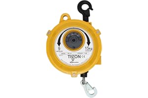 MIJIN Tigon TW-15 Spring Balancer, Tool Balancer with Steel Cable, (Load Capacity: 9-15 kg/19.8-33 lbs)