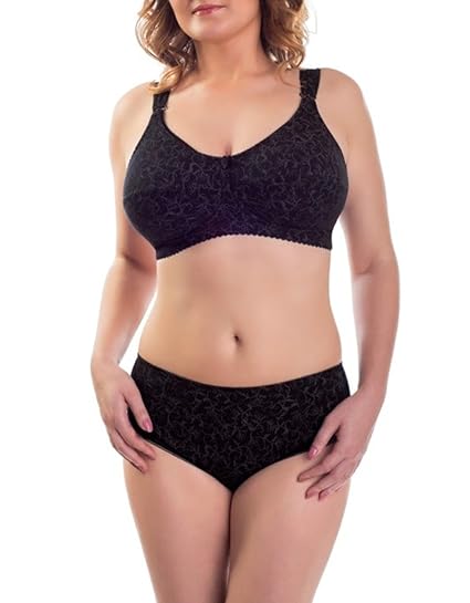 BaiBa Stützender Still-BH ohne Bügel aus Baumwolle in unterschiedlichen Farben und Mustern, Gr. 80-110 C-J