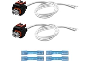 QNHEAY Upgraded Multi-Purpose Injector Pigtail Connector Fit for GM Duramax L5P Engine V8 6.6L, Fuel Injector Pigtail Connector Kit Replace PT3739 19368140, 2pack