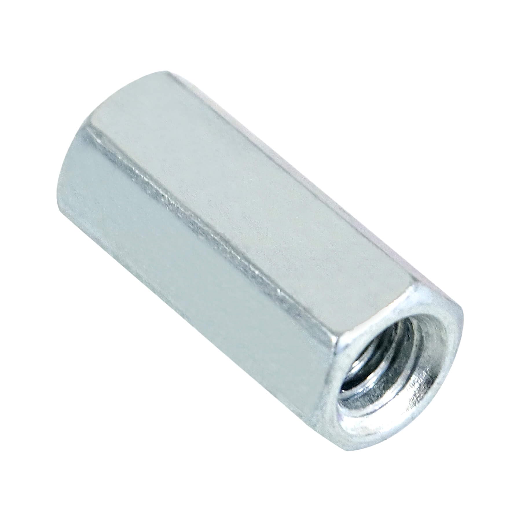 Evecad 50 Packs 1/4''-20 Coarse Coupling Nuts, Hex