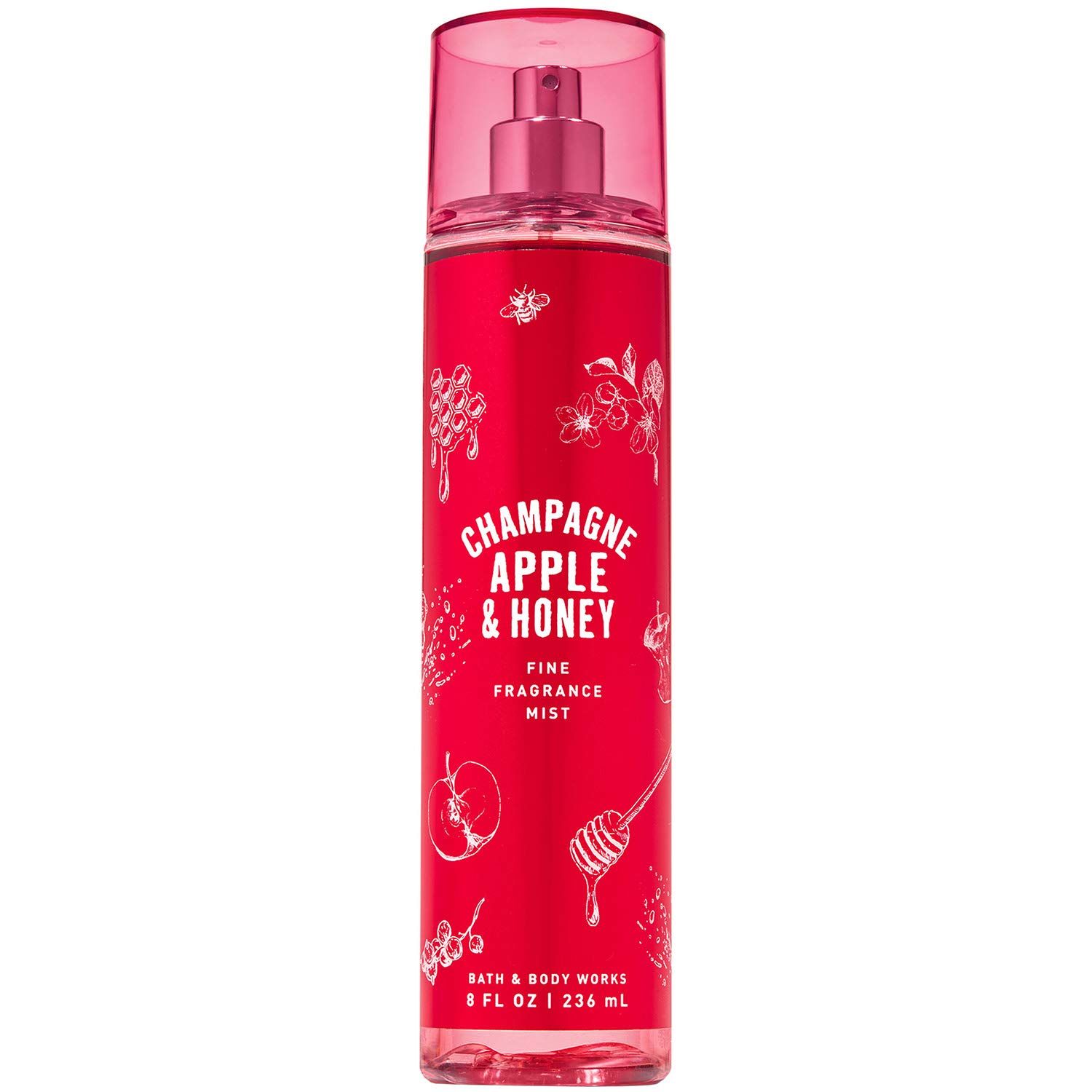 Bath and Body Works CHAMPAGNE APPLE & HONEY Fine Fragrance Mist 8 Fluid Ounce (2019 Edition)