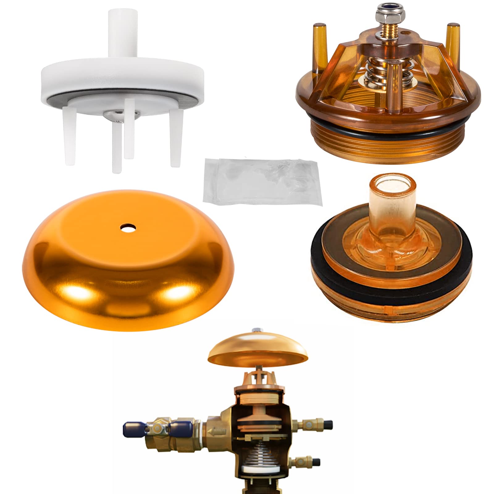 thumbnail image 2 of FEBCO 765-1 Bonnet Poppet Repair Kit - For 765 1" & 1-1/4" Backflow Preventer (905212) 2 of 3