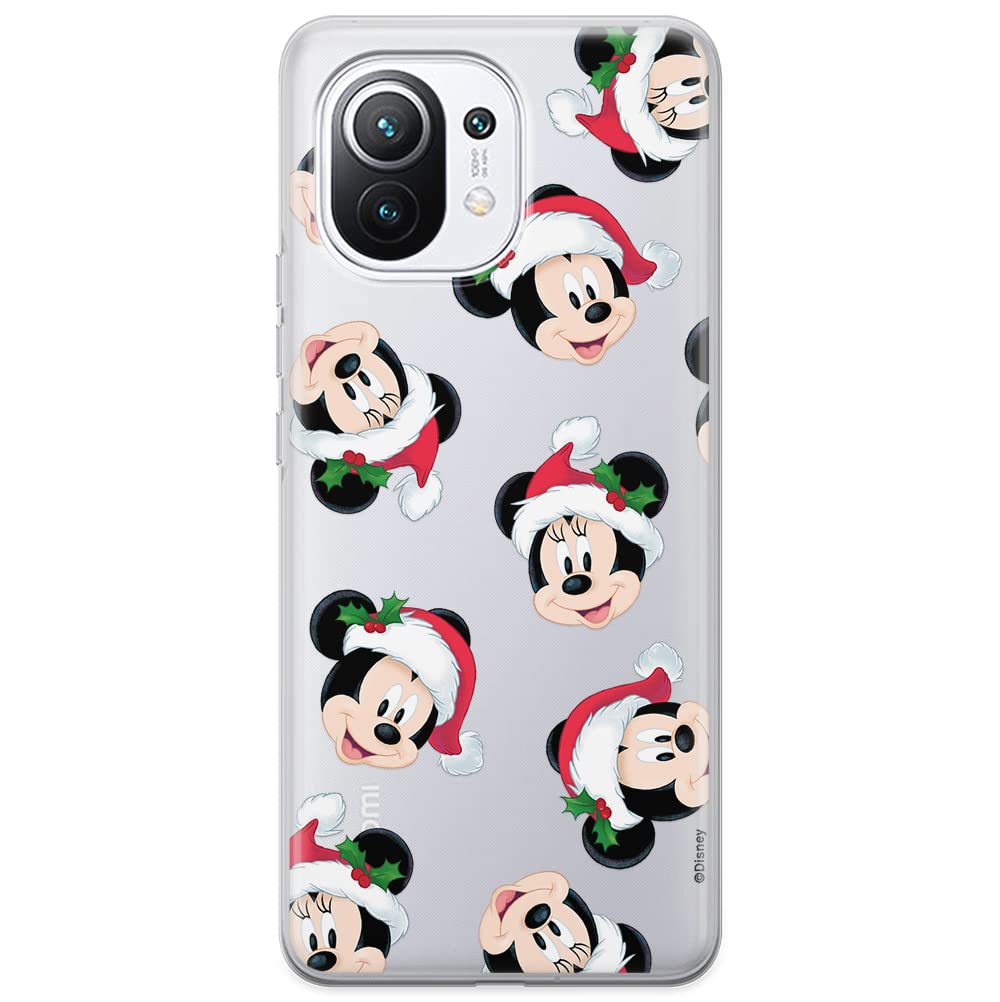 ERT GROUP mobile phone case for Xiaomi 11 original and officially Licensed Disney pattern Mickey & Minnie 016 optimally adapted to the shape of the mobile phone, partially transparent