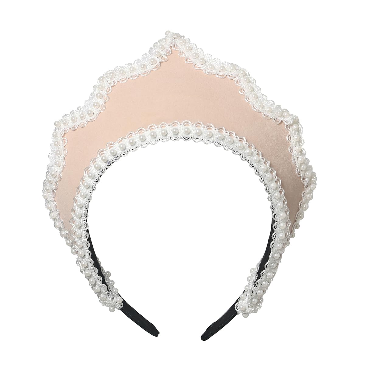 BPURB Anne Boleyn Hat for Women Tudor Elizabethan Headpiece Renaissance Queen Crown Headband