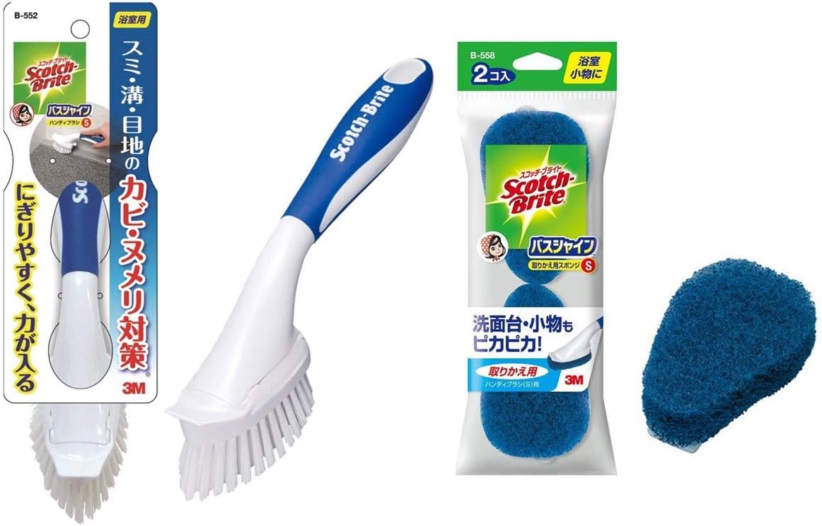 Amazon.co.jp スリーエム(3M) お風呂掃除 ブラシ ハンディS 取替スポンジ 2個 スコッチブライト B552 B558 ホーム&キッチン Amazon.co.jp スリーエム(3M) お風呂掃除 ブラシ ハンディS 取替スポンジ 2個 スコッチブライト B552 B558 ホーム&キッチン
