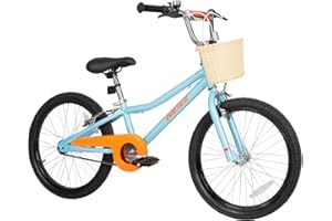 WEIZE Kids Bike, 16 20 Inch Children Bicycle for Boys & Girls Ages 4-12 Years Old, Rider Height 41-62 Inch, Adjustable Seat & Handlebars, Coaster Brake, Multiple Color Options