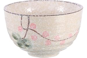 HARFINGTON Matcha Bowl Japanese Chawan Matcha Tea Bowl Handcrafted Green Tea Cup Matcha Ceramic Ceremonial for Tea Ceremony, 