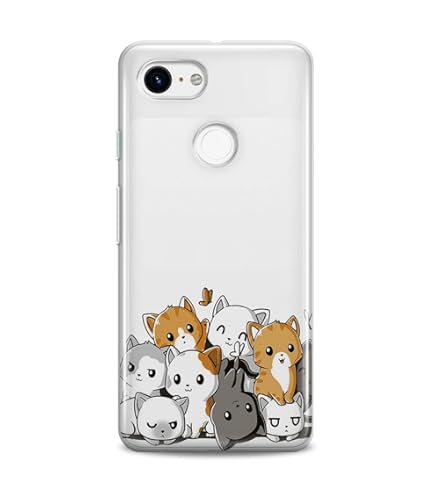 Handyhülle Für Google Pixel 9 Pro/Pixel 9 – Süßes Katzen-Design, Ultra Dünn & Stoßfest