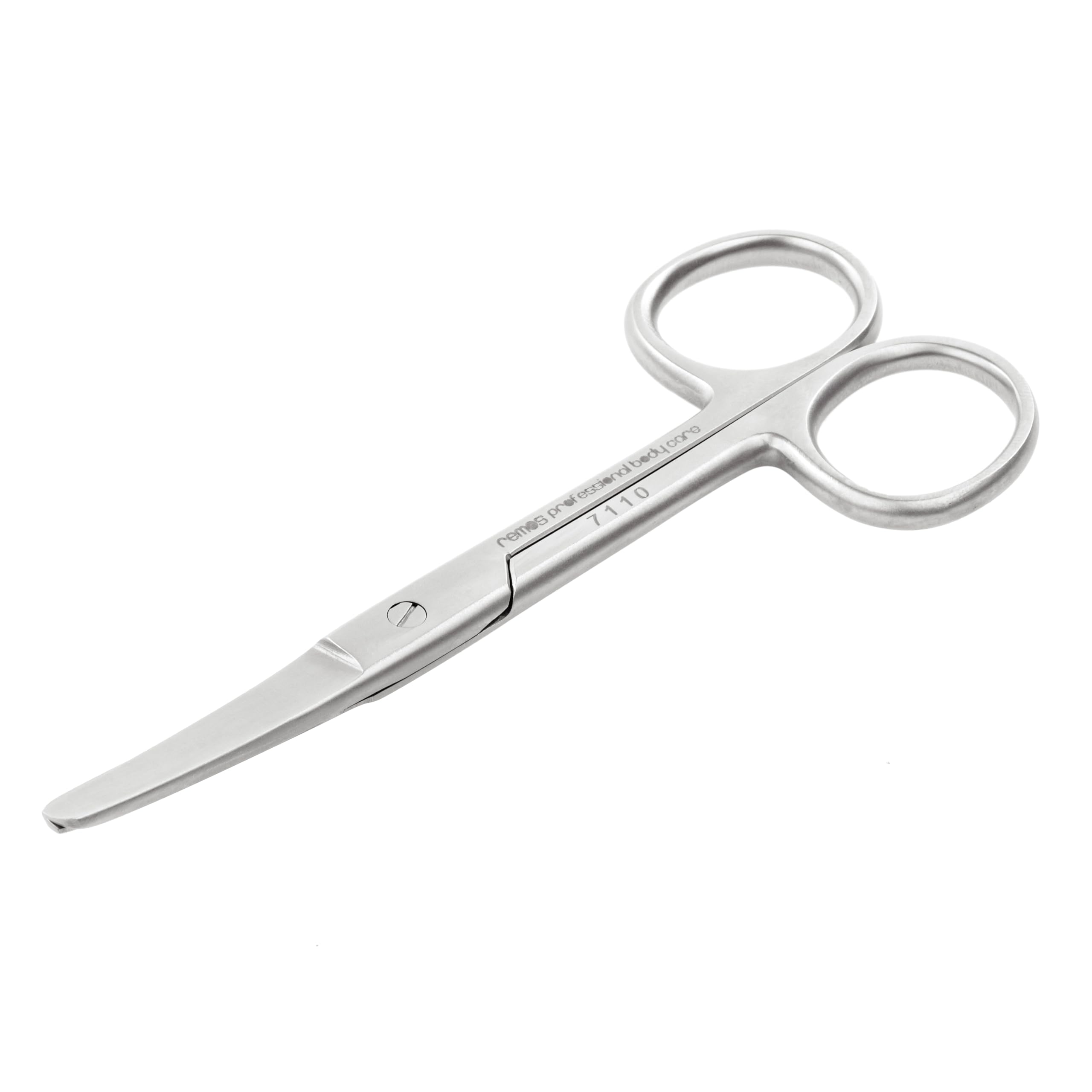 REMOS Household Scissors, Universal, Round, Curved Blade, 12 cm, Stainless Steel