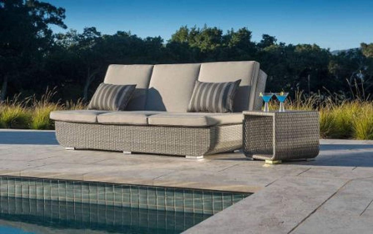 Sirio Urban Grey Euro Lounger Set Patio Furniture Set Amazon Ca
