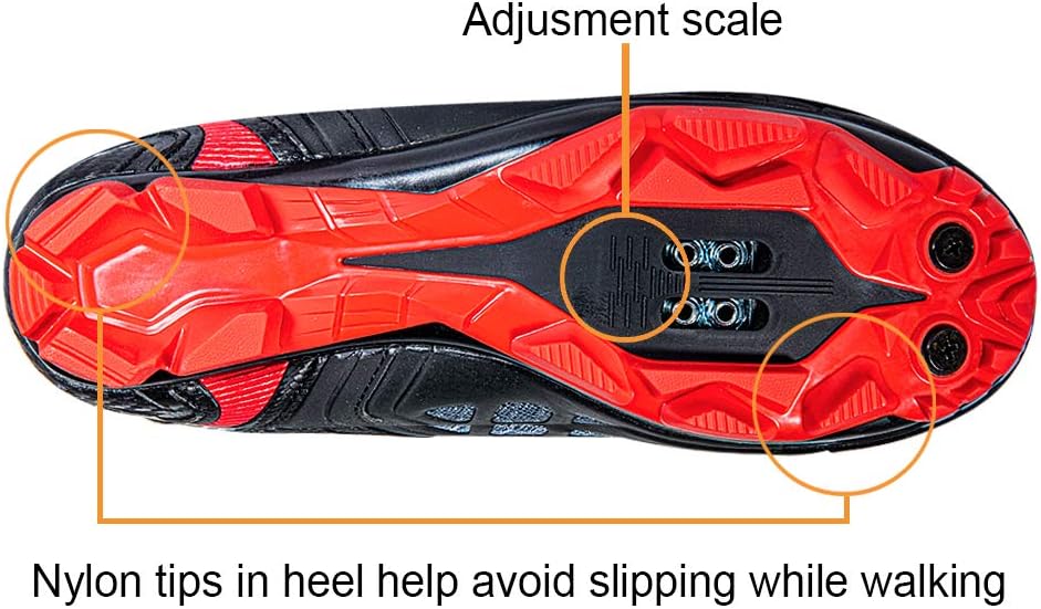 ZOL Predator MTB Mountain Bike and Indoor Cycling Shoes: Sports & Outdoors