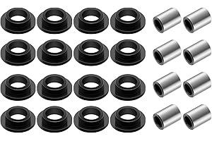 M MATI Bearing Sleeve and Shock Bushing Kits for All 4 Absorber, 0604-310 0403-028 for Arctic Cat 250/300/375/400/500/650/700/Bearcat 454