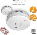 ELRO FS1805 2-Piece Smoke Alarm Set Magnetic Mounting Kit 5-Year Battery view 2