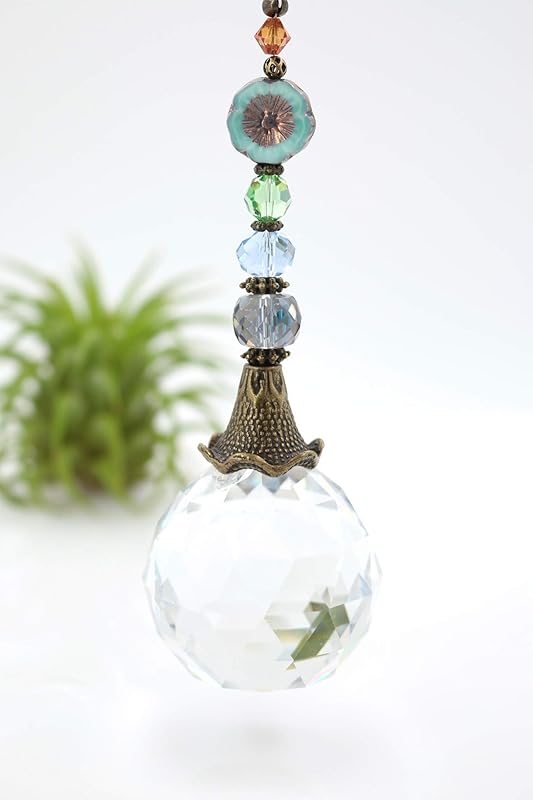 Handmade, Elegant LG Crystal SunCatcher (40mm) Crystal