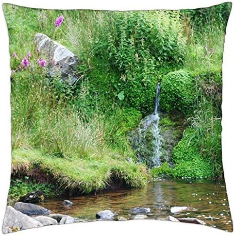 Breacon Mini Waterfall - Throw Pillow Cover Case (18