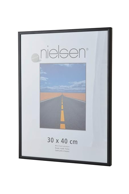 Nielsen Pearl Matt Black Glass Glazed